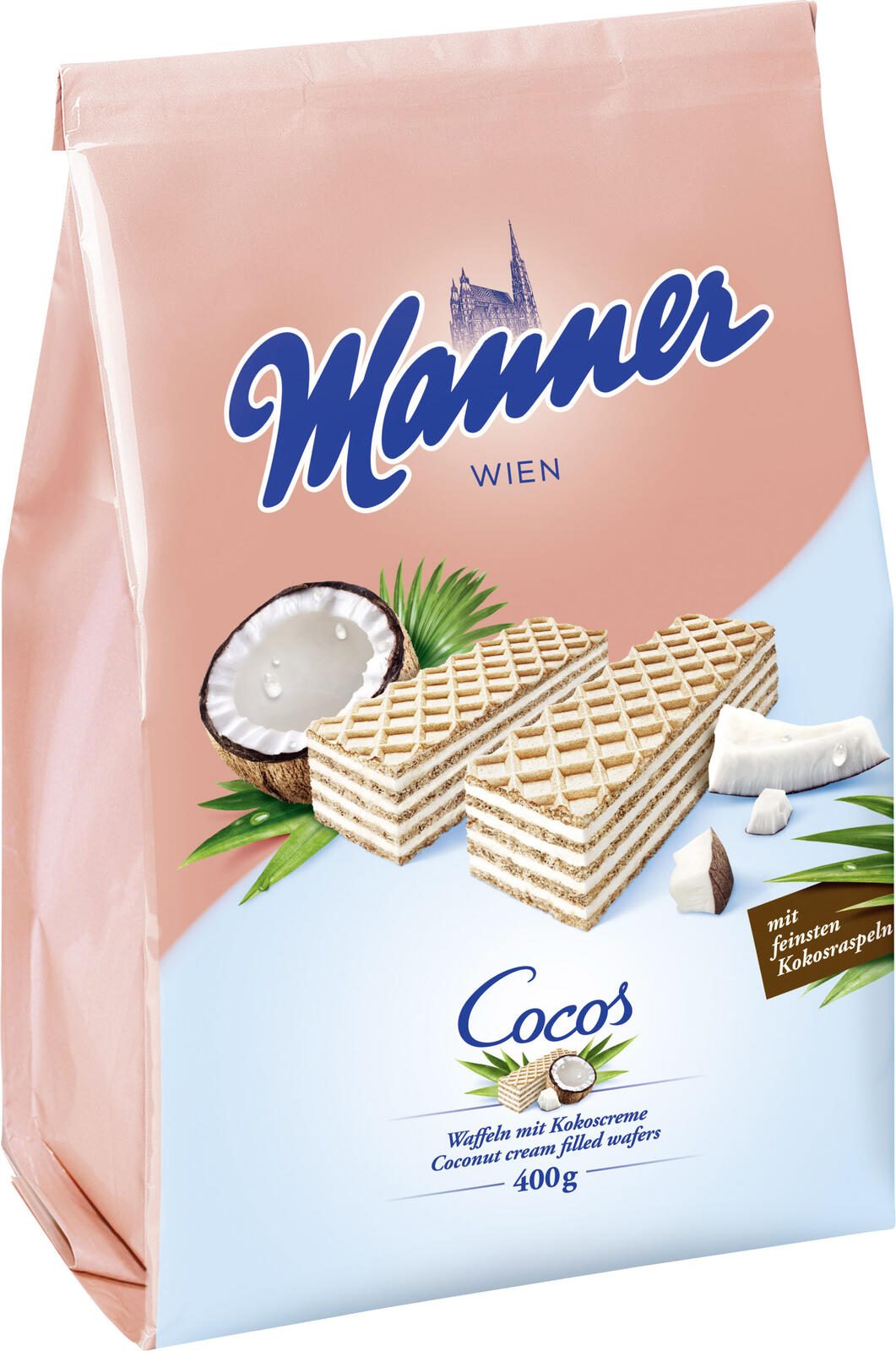 Manner Cocos Schnitten 400,0 g 921758