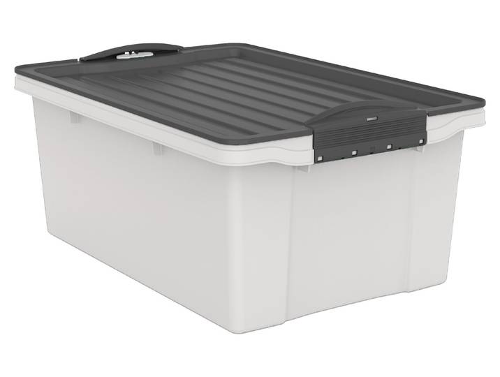Rotho Aufbewahrungsbox inkl. Deckel Compact ECO A4 39.5 x 27.5 x 18 cm 13 l
