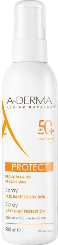 A-DERMA Protect Spray Solar Spf50+ 200 ml