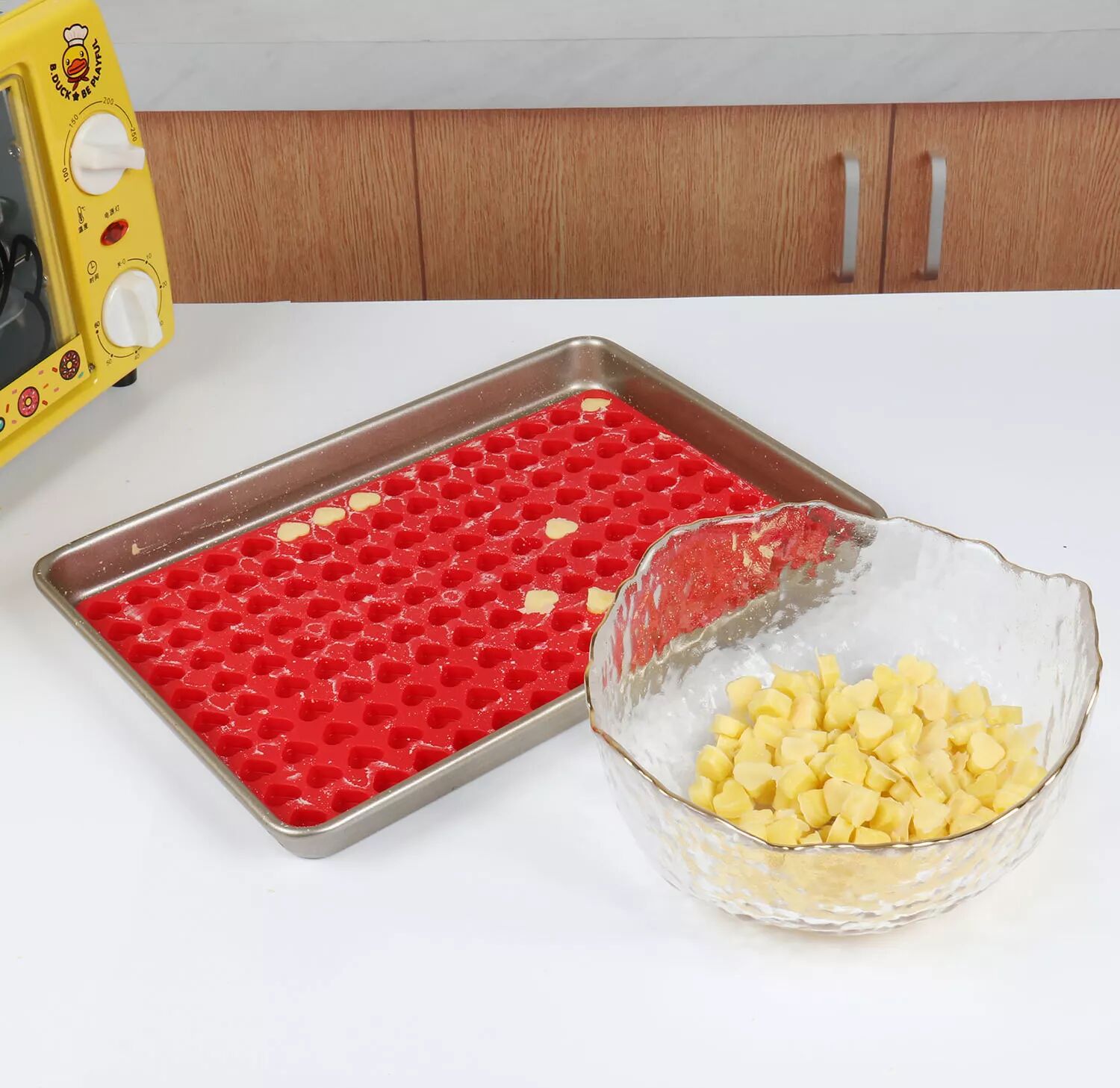 INF Mini moule à pâtisserie pour biscuits et chocolat