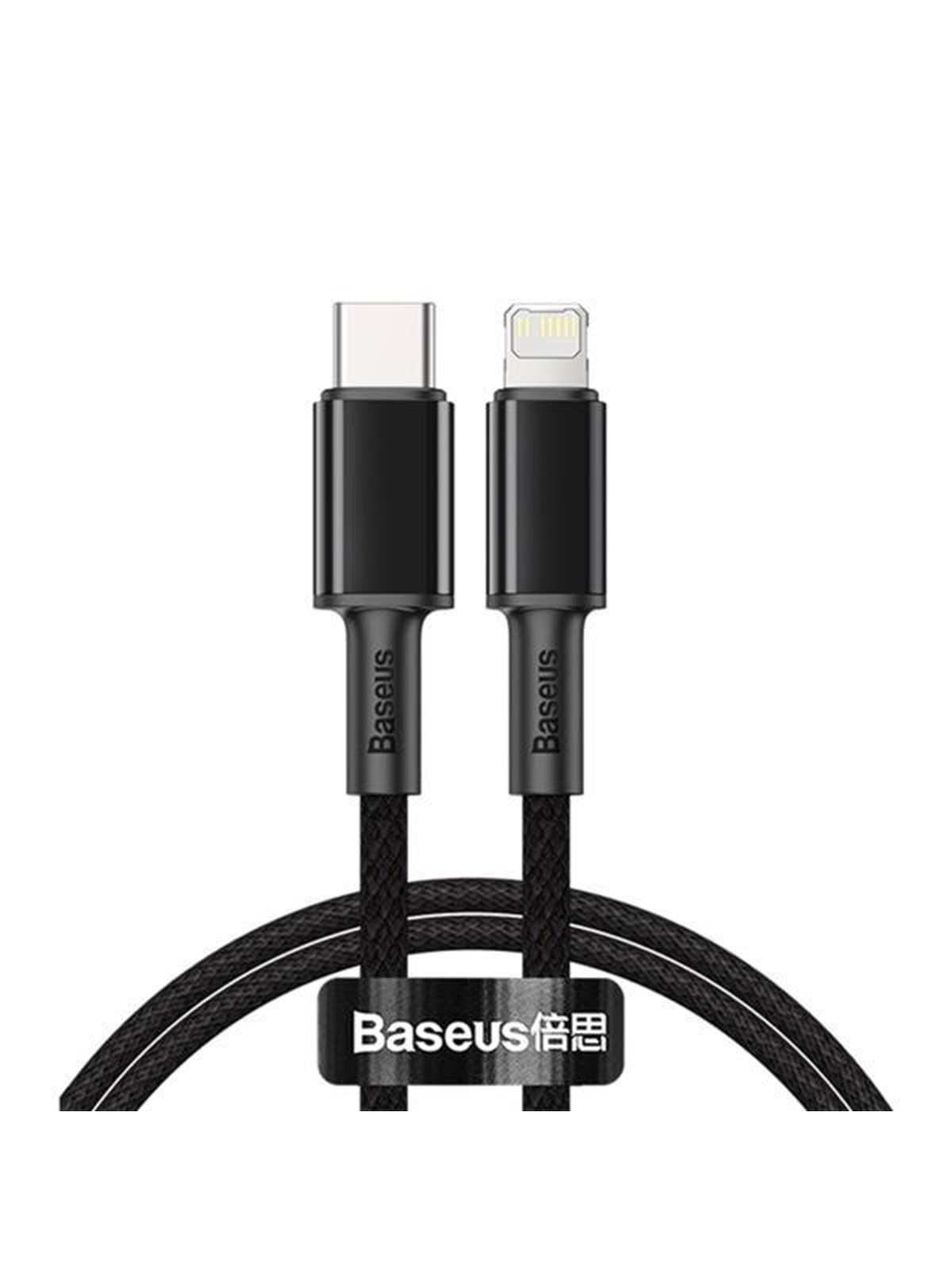 Baseus High Density Braided Cable Type-C to Lightning PD 20W 1m (Black)