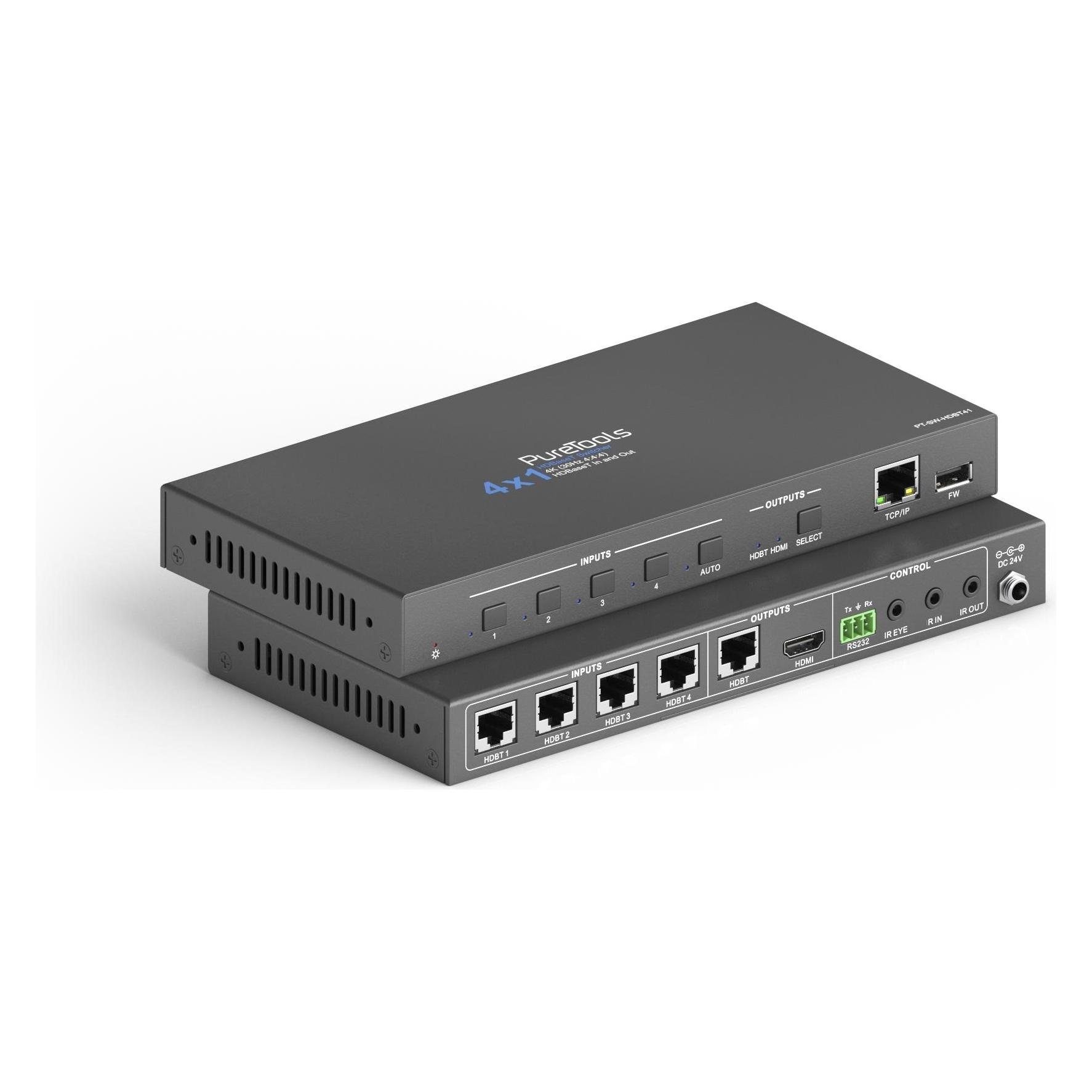 Puretools Switcher PT-SW-HDBT41 HDBaseT (PT-SW-HDBT41)