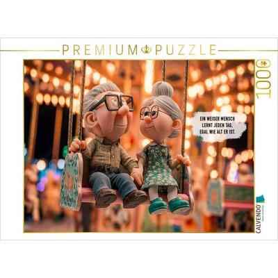 CALVENDO Puzzle Lernen | 1000 Teile Lege-Größe 64x48cm Foto-Puzzle für glückliche Stunden