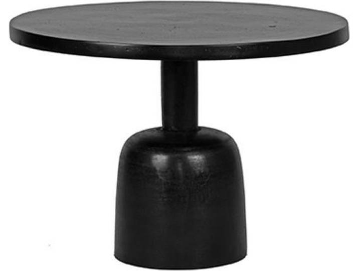 LABEL51 Wink Bijzettafel - Zwart - Metaal - 50 cm