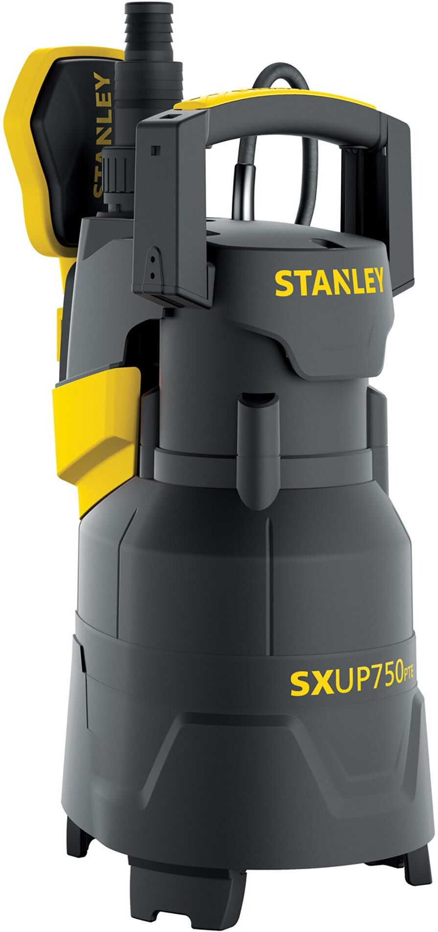 Stanley POMPA SOMMERSA  750W ACQUE CHIARE E ACQUE SCURE SXUP750PTE PREVALENZA 8 m