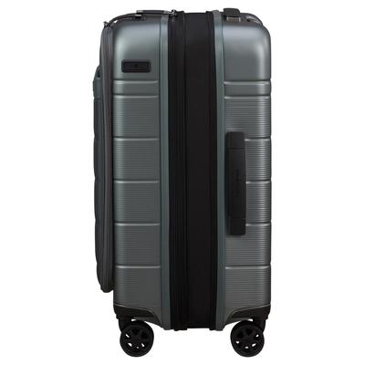 Hartschalen-Trolley SAMSONITE "NEOPOD 55/23 EXP", Gr. B/H/T: 40cm x 55cm x 23cm 41 l, grün (sage khaki), Polypropylen, Strukturmuster, Koffer, aus Polypropylen, mit praktischem Bodenfach