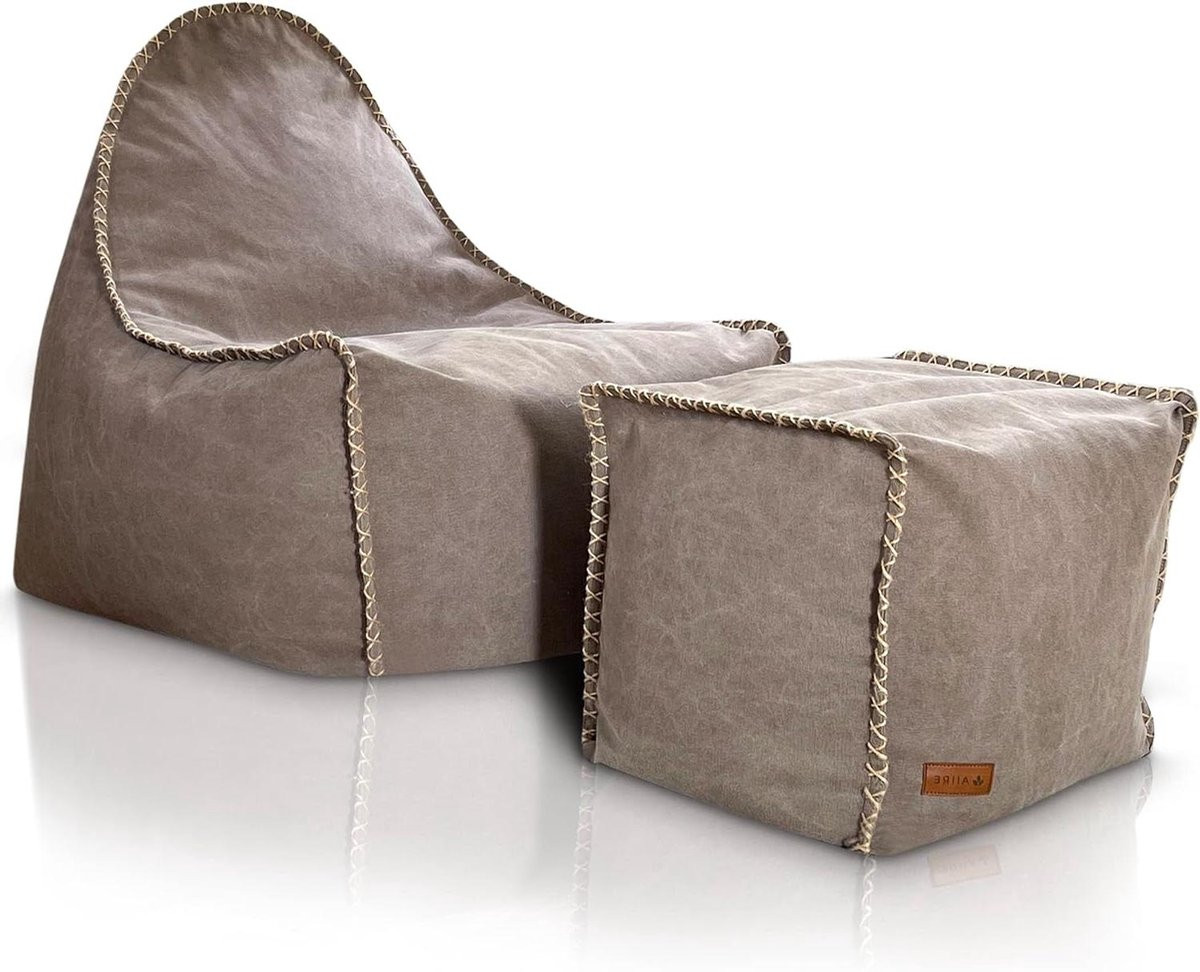 Bruine XXL Bean Bag Chair voor volwassenen en kinderen