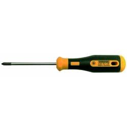 BERNSTEIN Tools for Electronics Bernstein Werkzeugfabrik 4-543 Werkstatt Kreuzschlitz-Schraubendreher PZ 1 Klingenlänge: 80 mm