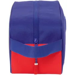 Atletico Madrid FC Schuhtasche für die Reise Atlético Madrid Blau Weiss Rot 29 x 15 x 14 cm, Packsack, Mehrfarbig