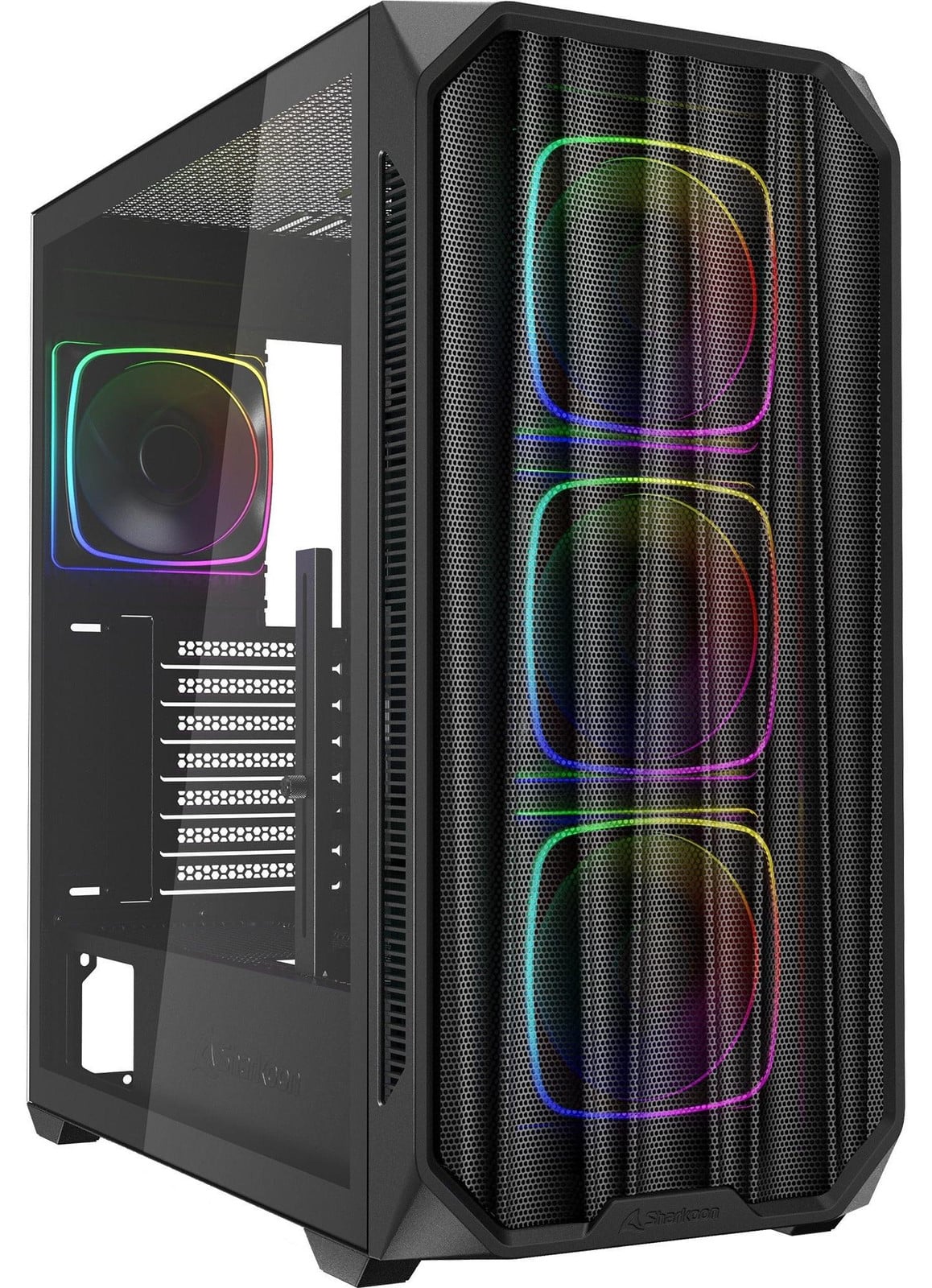 Sharkoon AK5M RGB ATX computerbehuizing zwart