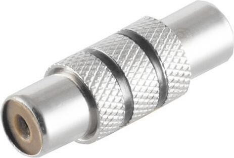 Shiverpeaks S/CONN adapter Cinch naar Cinch, zwart, metaal (57040-MS)