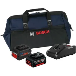 Bosch Professional Zubehör, Werkzeugakku + Ladegerät, Starter-Set 18V / 1x 4,0 Ah Akku + 1x 5,5 Ah ProCORE18V Akku + Ladegerät GAL 18V (18 V)