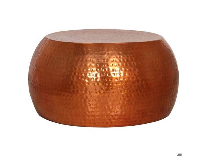 En Promotion Table basse(1 PC) - SHIELD - Support 30 kg - table du canapé - laiton Ø55x28 cm aluminium T32977