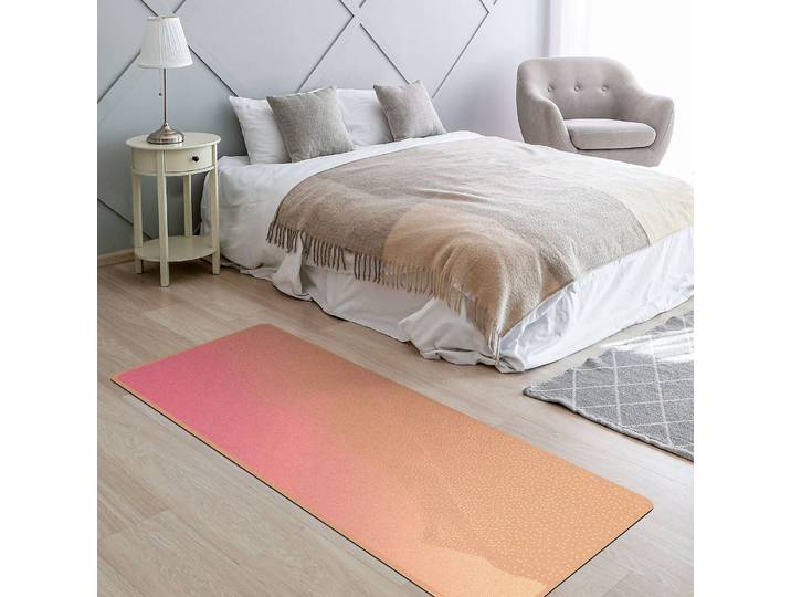 Läufer/Yogamatte Abendrot 183 x 61cm Pink