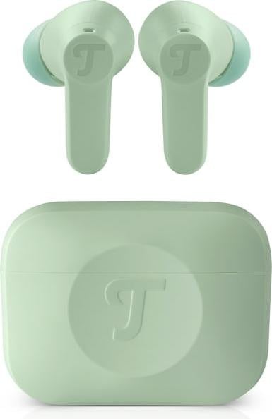 Teufel AIRY TWS 2 draadloze oordopjes Bluetooth saliegroen