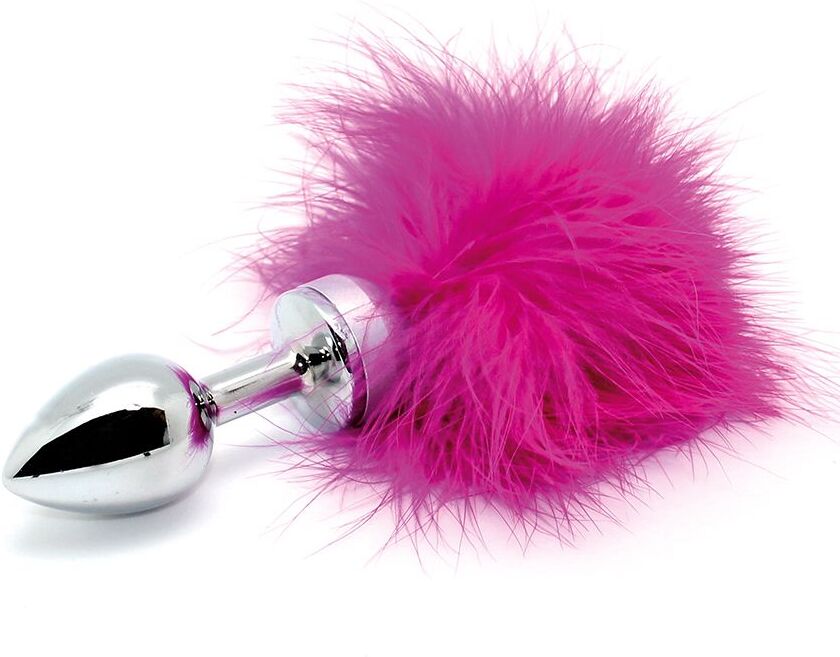 Rimba Plug Rose avec plumes (UNISEX)