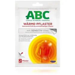 ABC Wärme-Pflaster mit Sensitive-Vlies 9,85 mg Hansaplast med