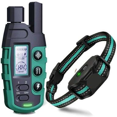 Uplift Picks Waterproof Remote Dog Training Collar With Vibration And Adjustable Training Modes green 1 Pc