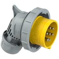 PCE 80172-4v CEE-Winkelstecker 16A 7p 4h IP66/IP67 SHARK 801724v