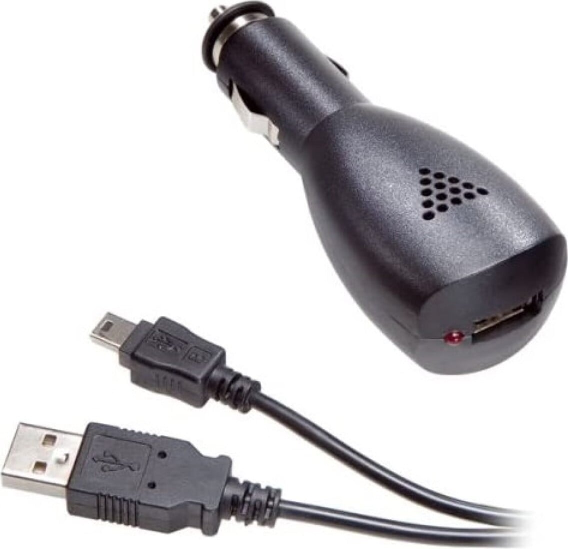 Vivanco USB-autolader met mini-USB-kabel