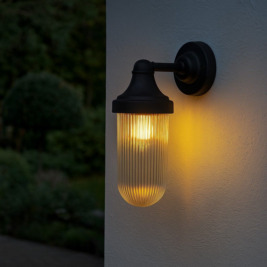 KS Verlichting Muurspot Fabio Antiek Zwart