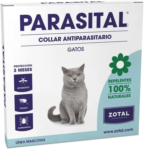 Zotal Parasital Coleira Repelente Gatos