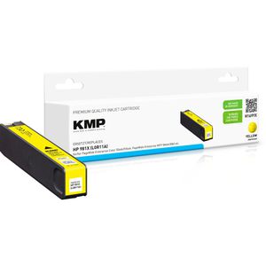 KMP kompatibel für HP 981X L0R11A  H169YX Druckerpatrone gelb