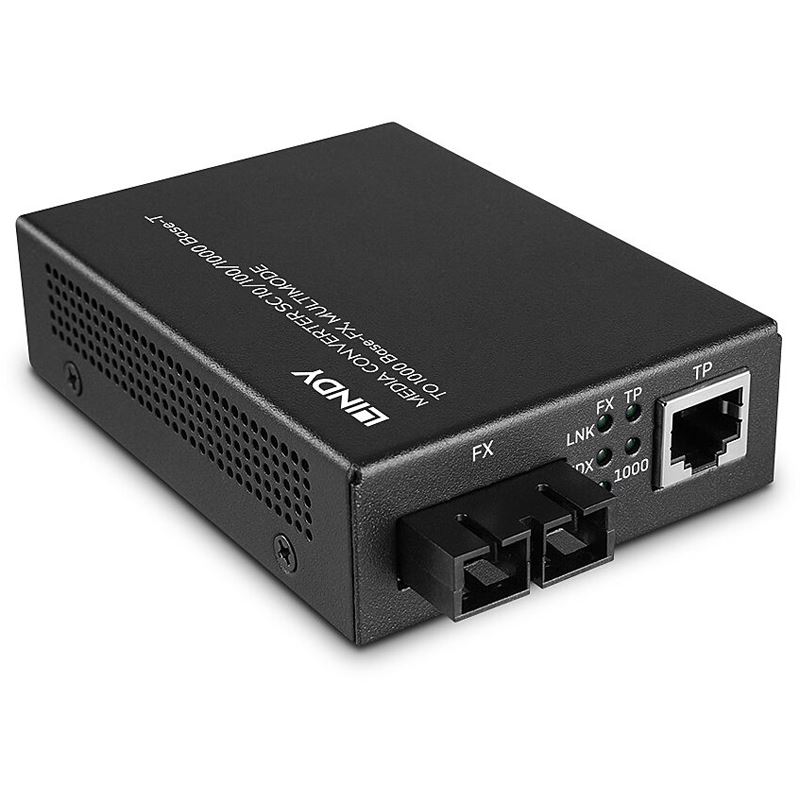 Lindy MediaConverter SC 1000 Base-FX, Multimode