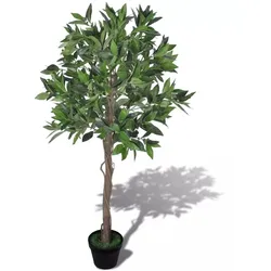 Décoshop26 - Künstliches Lorbeerblatt mit Topf 120 cm grün DEC021900 DEC021900