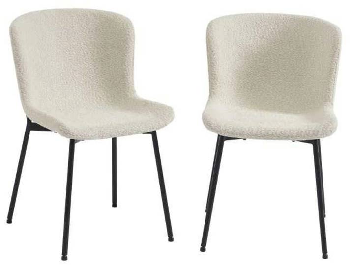 BAÏTA Set mit 2 Stühlen GIJA Stoff beige