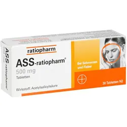 Ass-Ratiopharm 500mg 30 ST