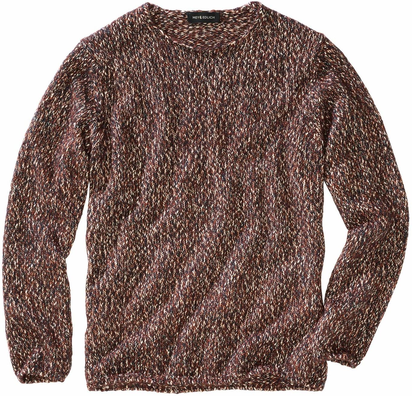 noch offen Entspann-dich-Pullover Braun 52