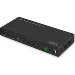 Digitus Video Wall Controller, 4 Displays, 4K/30Hz, KVM Switch, Schwarz
