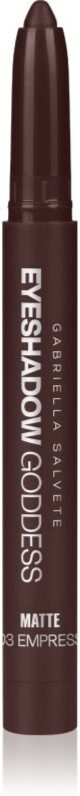 Gabriella Salvete Eyeshadow Goddess creamy eyeshadow in a pencil shade Matte 03 Empress 1.3 g
