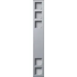 Gira 136526 Profil 5-fach 600mm senkrecht+ waagerecht Profil 55 Aluminium
