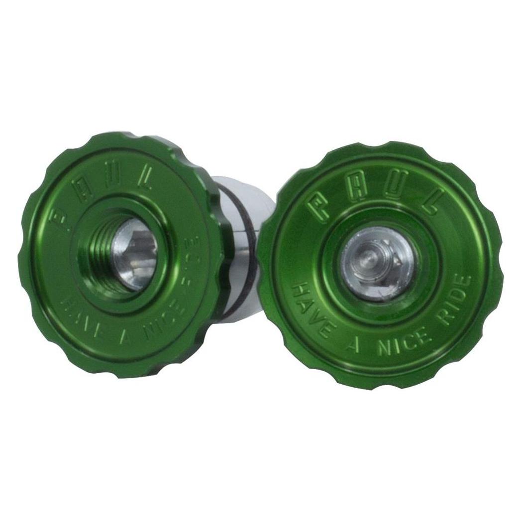 Paul Component Engineering Paul Component BËP Bar End Plug Lenkerendkappen, green (60082229)