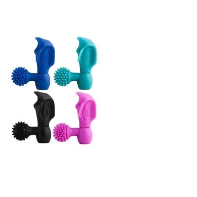 4pcs Cartoon Silicone Grip Holder, Writing Posture Corrector, Learning Practice Pen Holder, Writing Grip Stationery a