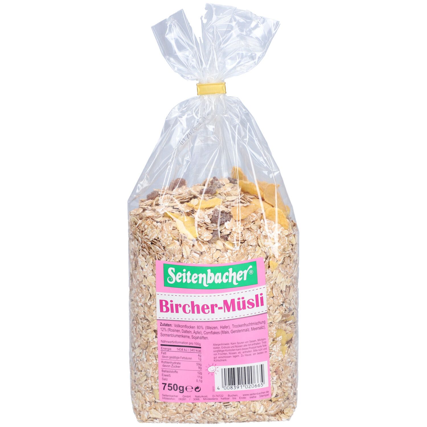 Seitenbacher Bircher Müsli 750 g