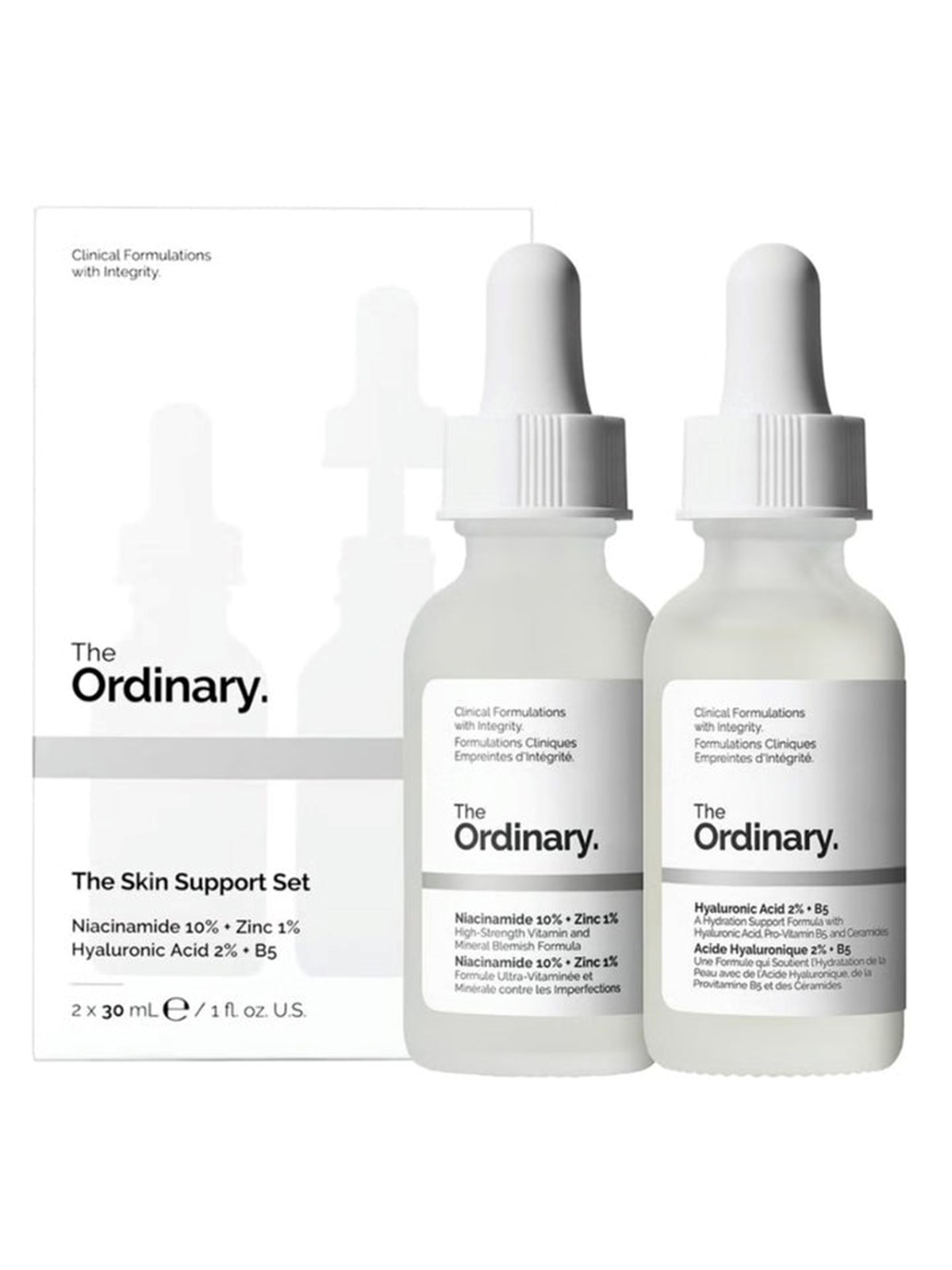 The Ordinary The Skin Support Set