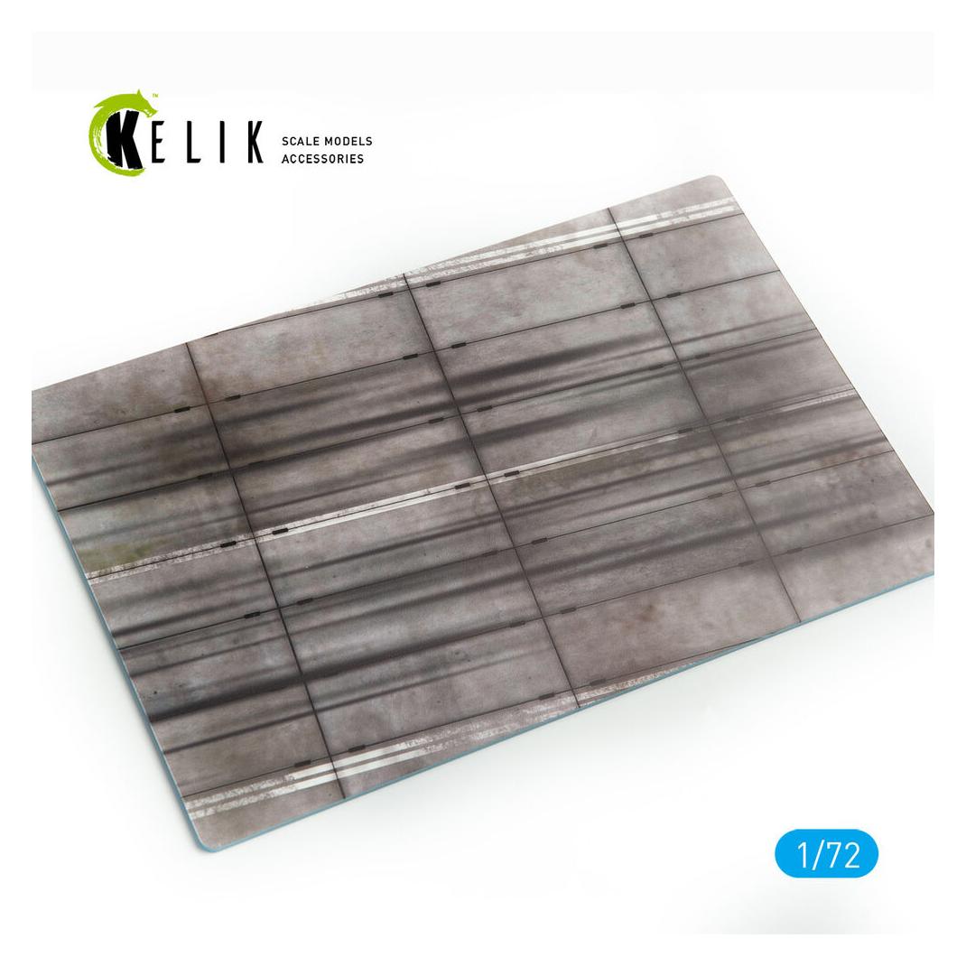 Kelik Concrete plates type 1 Base - Acrylic 3 mm (280 x 180 mm) (170 g) (KS72001)