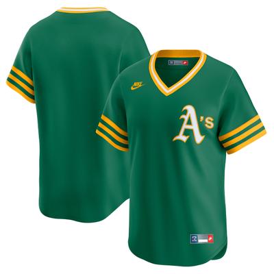Baseballtrikot NIKE "Nike Trikot Oakland Athletics Nike MLB Limited Cooperstown", Herren, Gr. XL, grün, 100% Polyester, Trikots Baseballtrikot