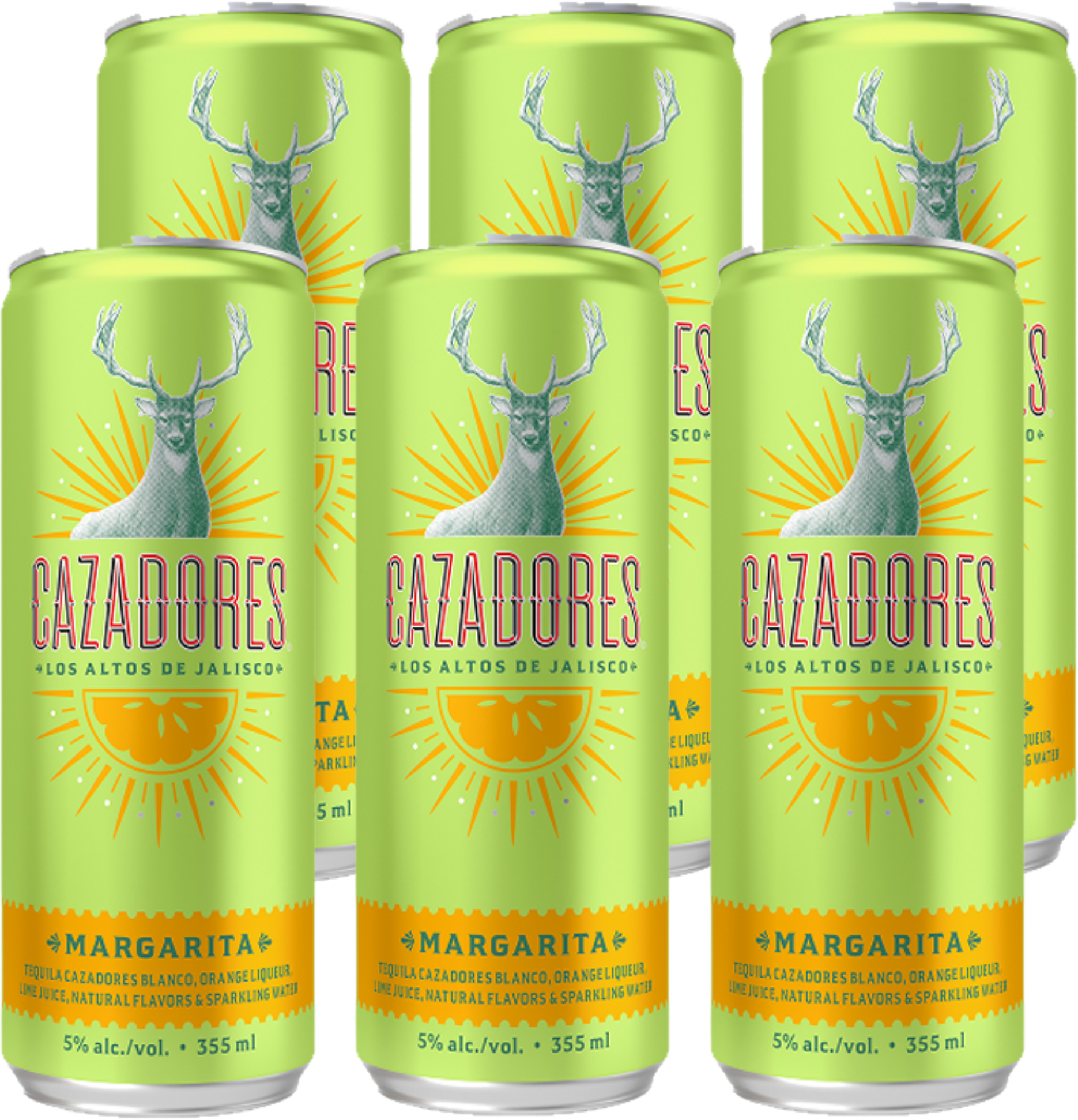 Cazadores Margarita 'Ready To Drink' (12x25cl)