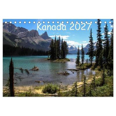 Kanada 2027 (Tischkalender 2027 DIN A5 quer), CALVENDO Monatskalender