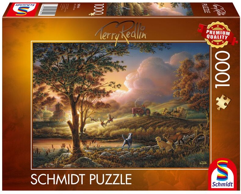Puzzle 1000 pcs Moissons dorées de soleil Schmidt