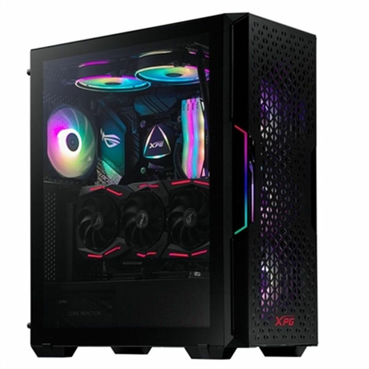 ADATA XPG STARKER AIR Computerbehuizing, Tower, Zwart, ATX, Micro ATX, Mini-ITX, Breedte: 16,5 cm