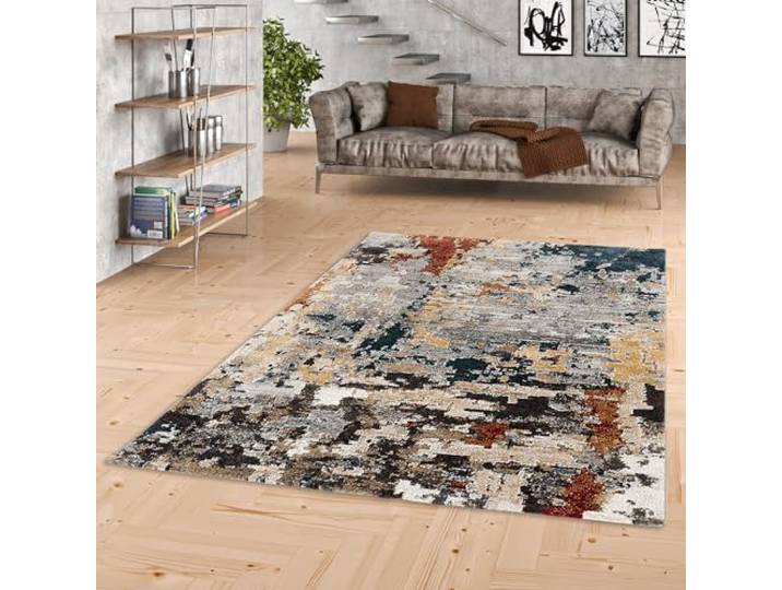 Maui - Tapis design moderne - Mélange dégradé multicolore - 5 Tailles