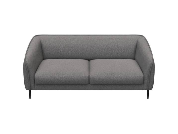 Stilvolles Sofa Fady Stoff hellgrau B 187.5 cm T 88.5 cm - Sofa