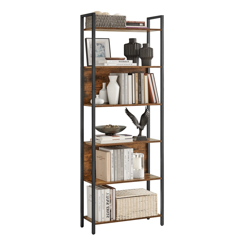 VASAGLE Bücherregal mit offenen Fächern LLS113B01