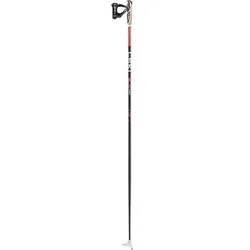 LEKI Unisex LL-Skistöcke klassisch CC 450, Größe 160 in Schwarz Schwarz