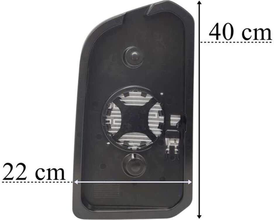 Lamiro Specchietto esterno vetro dello specchio 02-6005H